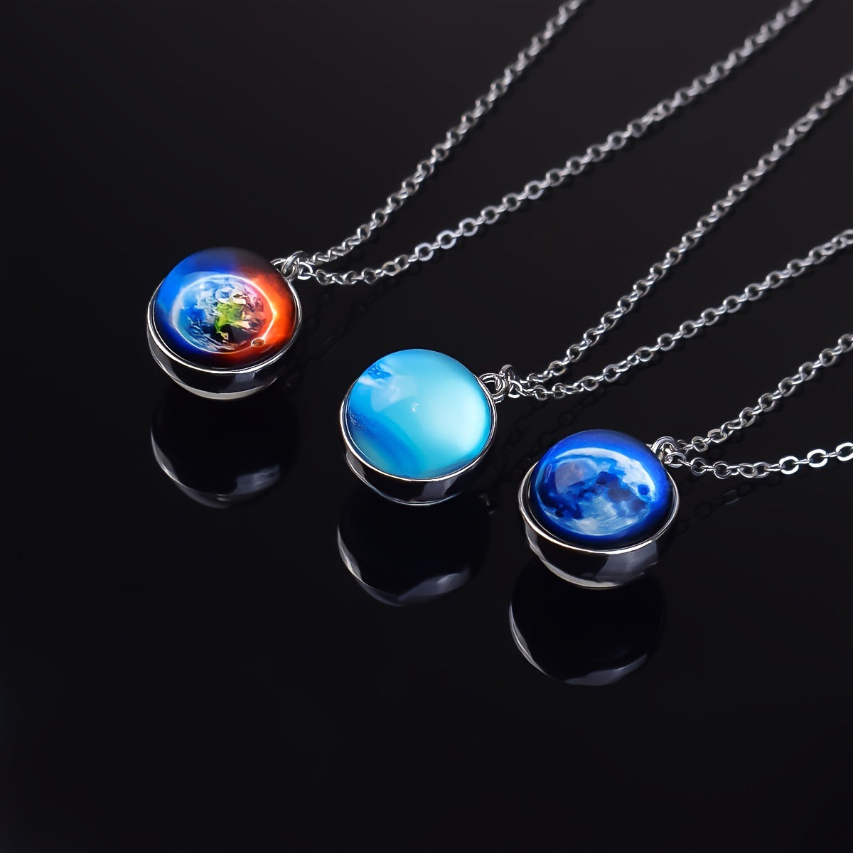 Wholesale Glass Ball Pendant Necklace