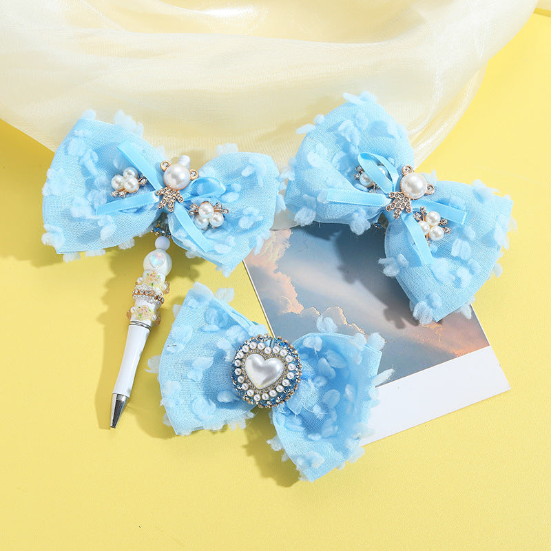 Wholesale 10pcs Heavy Industries Bear Bow DIY Beads