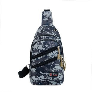 Wholesale Oxford Cloth Tactical Chest Bag Men's Shoulder Bag