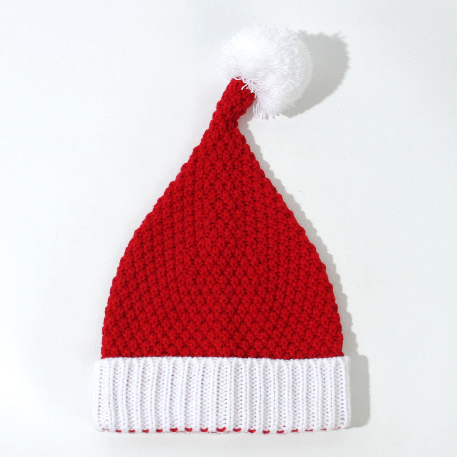 Wholesale Christmas Pom Pom Knitted Parent-child Hat