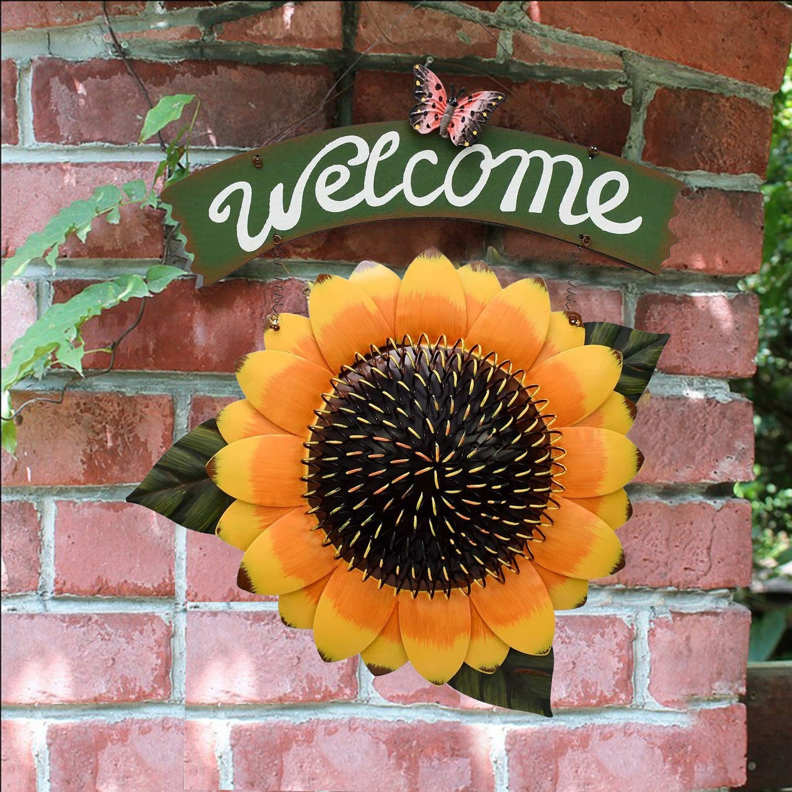 Wholesale Acrylic Sunflower Welcome Sign Decorations