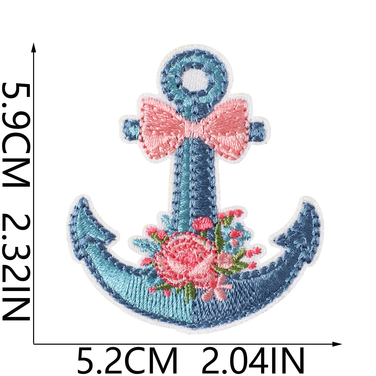 Wholesale Beach Vacation Iron On Embroidered Patch For DIY Denim Clothing Stylish Decorative Accent