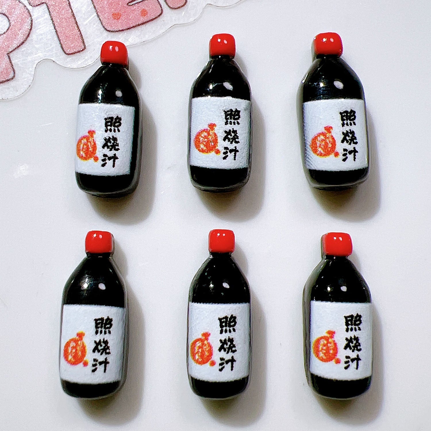 Wholesale 20pcs/pack Resin accessories handmade materials DIY mini salad dressing