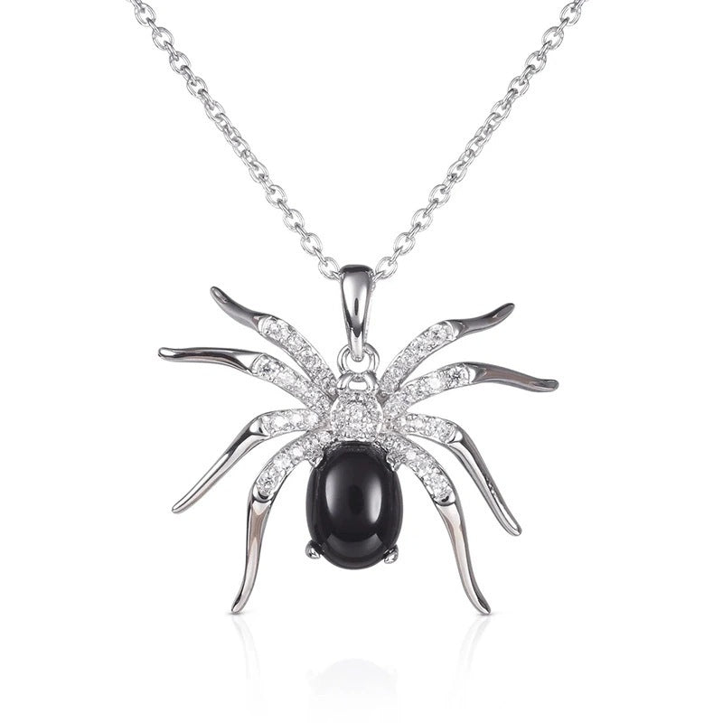 Wholesale Gothic  Pendant Necklace Chic  Punk Fashion Accessory Copper Electroplated Jewelry For Women Boutique Resale