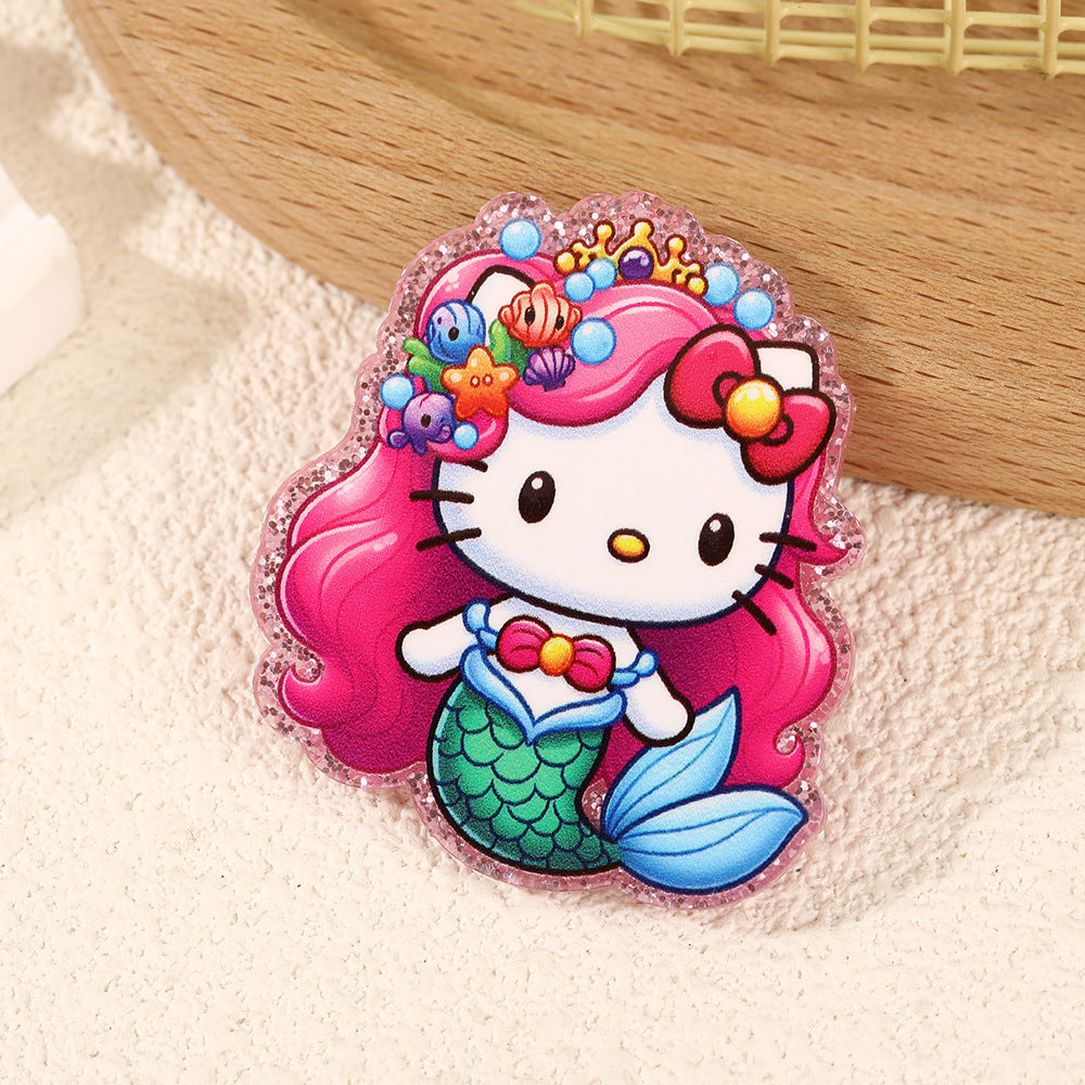 Wholesale 10pcs Cute cartoon letters Flatback