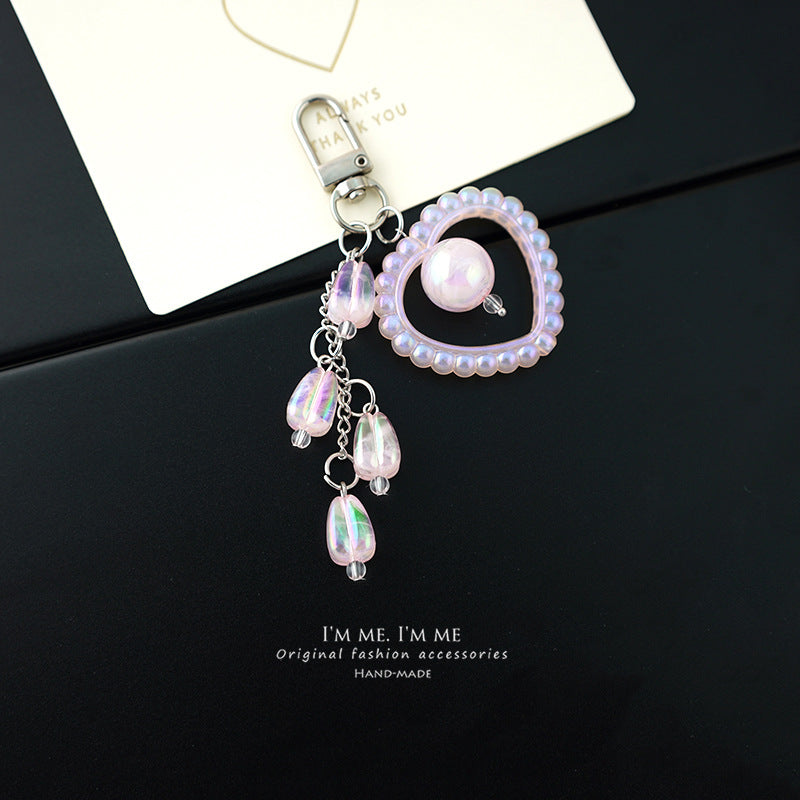 Wholesale Acrylic Laser Love Keychains