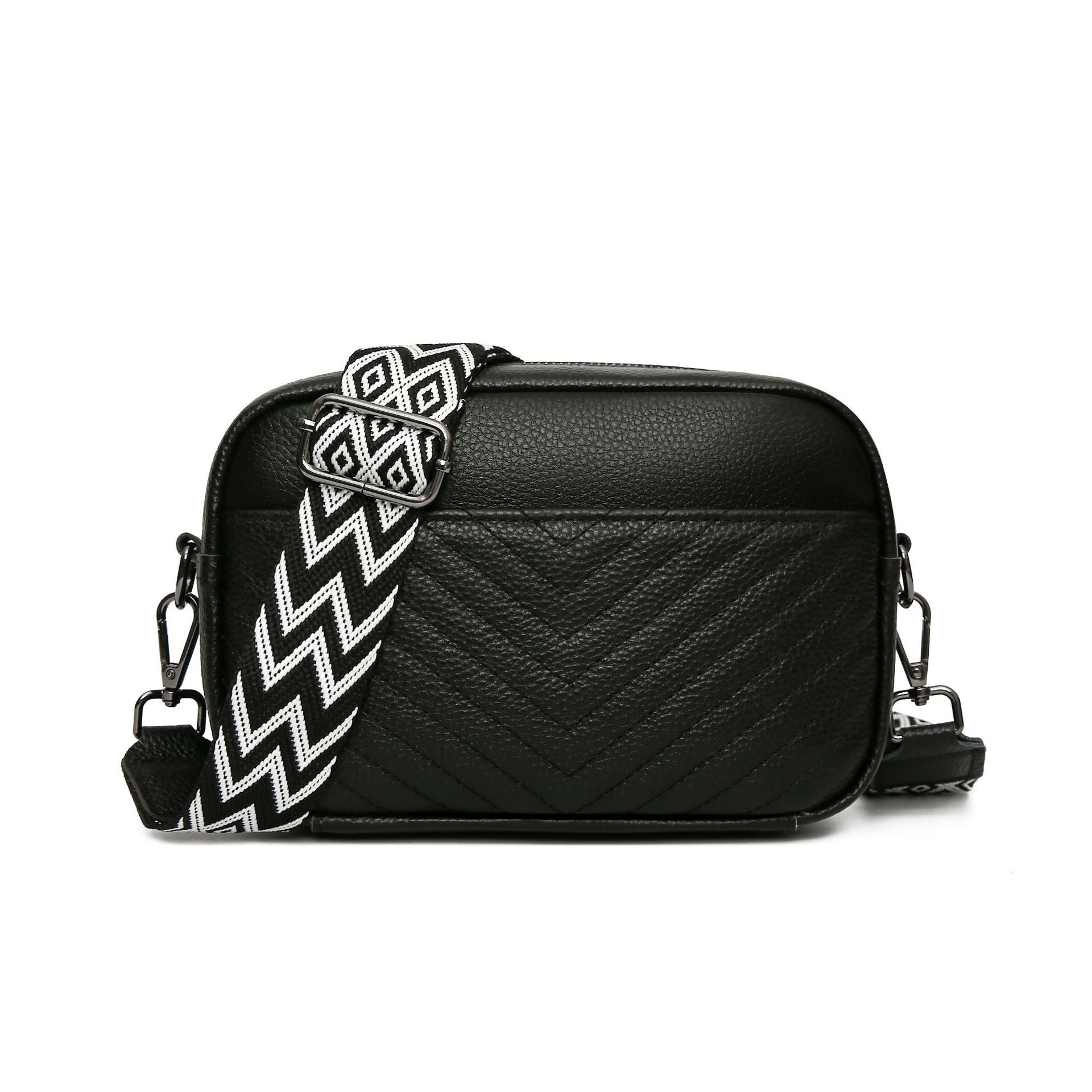 Wholesale Genuine Leather Vintage Wide Shoulder Strap Tassel Soft Leather Shoulder Bag