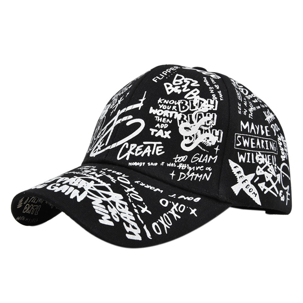 Wholesale Printed 3D Personalized Graffiti Baseball Cap