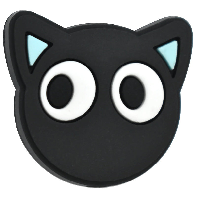 Wholesale  Random 100pcs/pack  Cartoon animal beaded PVC soft rubber beads