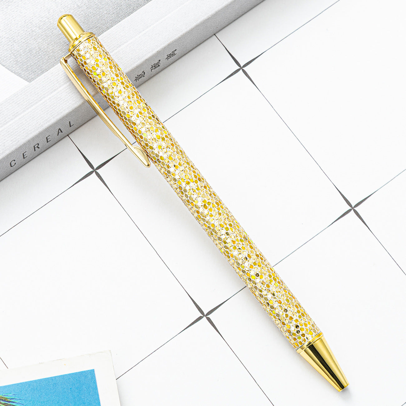 Wholesale Creative Push Scale Ballpoint Pen