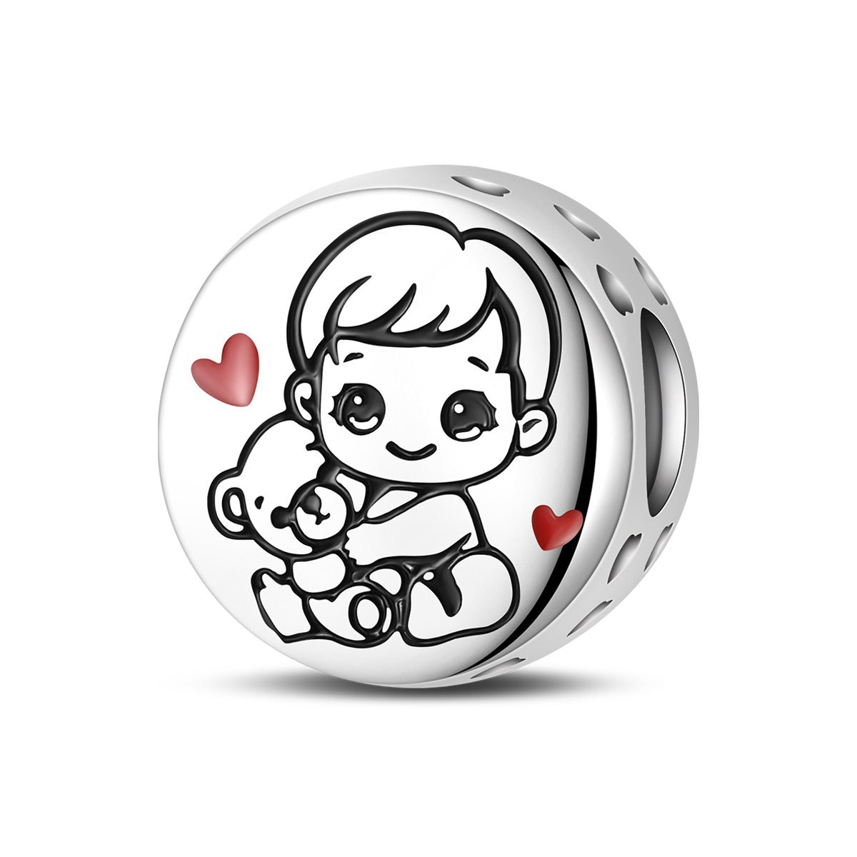 Wholesale Animal Elephant Cat Swan Silver Plated Charms