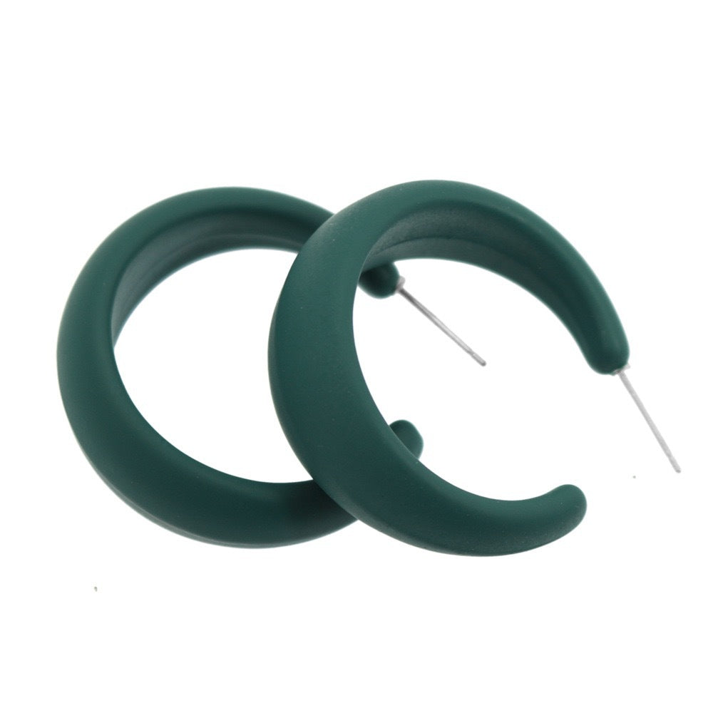 Wholesale 925 Silver Needle Candy Color C Shape Acrylic Stud Earrings