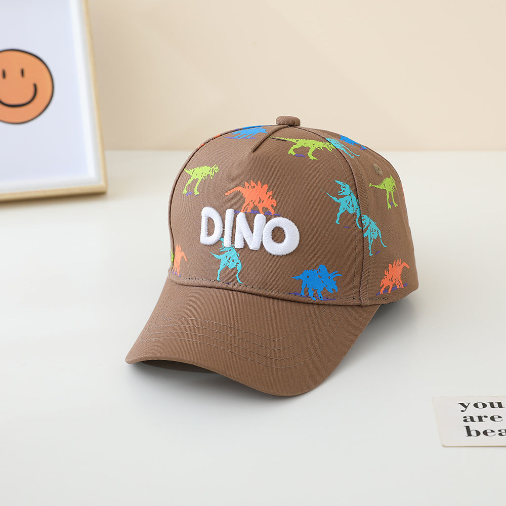 Wholesale Dinosaur Graffiti 3D Embroidery Children's Cartoon Baseball Cap