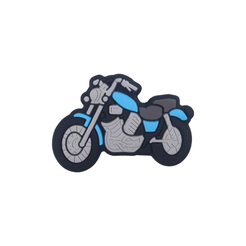 Wholesale 30pcs Motorcycle silicone beads   Focal Beads