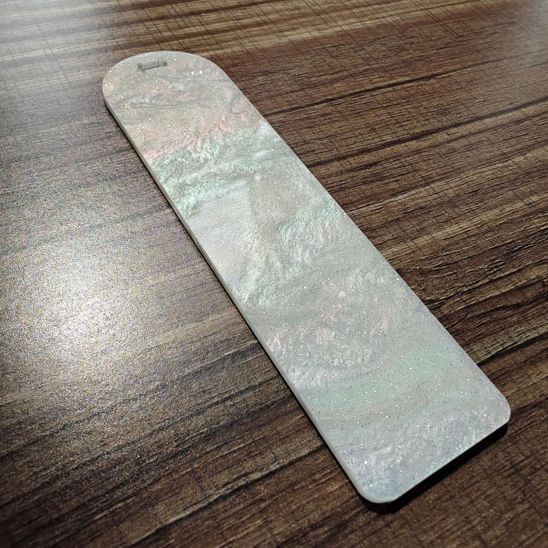 Wholesale 20pcs Blank Loose Powder Water Ripple Acrylic Sticker Sticker Bookmark DIY Pendant Ornament