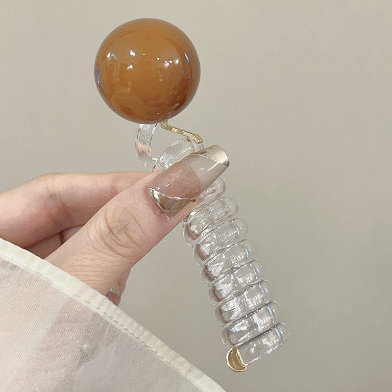 Wholesale Japanese Style Simple Bubble Braid High-grade Ponytail Braid Artifact Telephone Line Hair Scrunchies