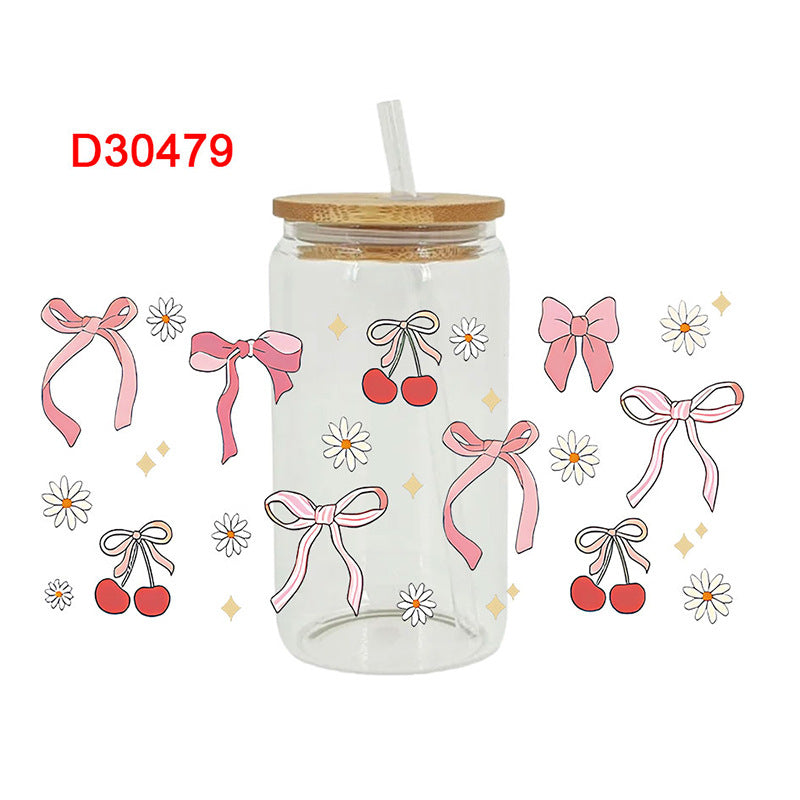 Wholesale UV Transfer Paste Glass Crystal Label Crystal Paste 16OZ UV DTF WRAPS