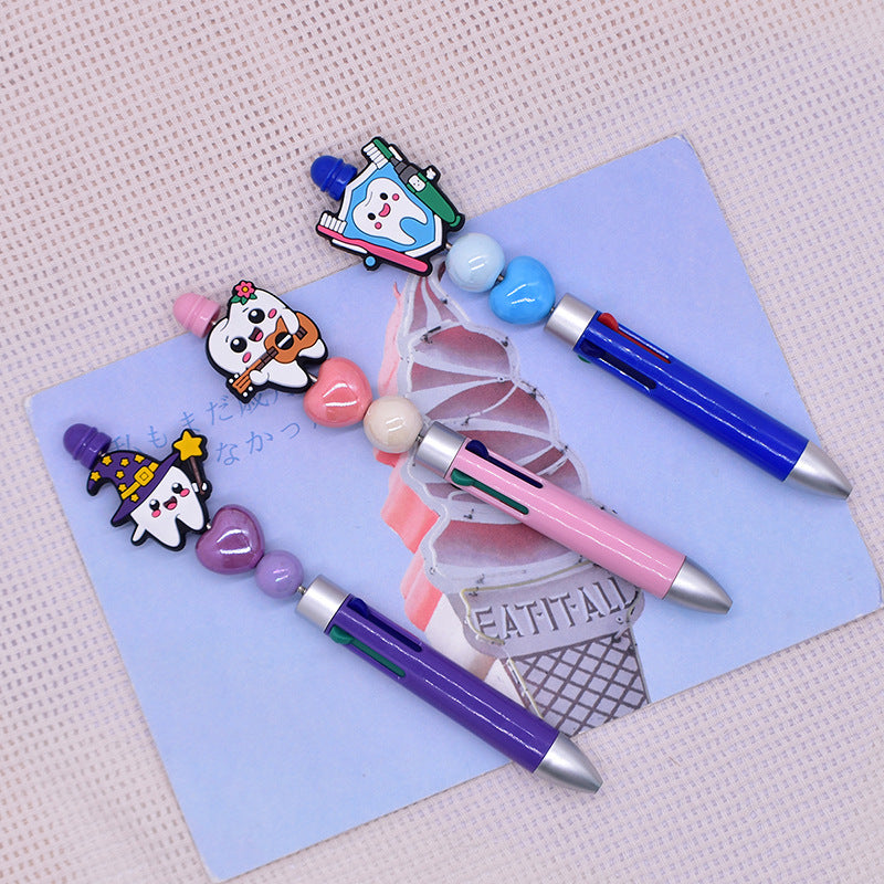 Wholesale Random 100pcs Tooth Protection Beads DIY Focal Beads