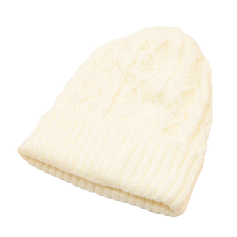 Wholesale Solid Color Knitted Wool Hats