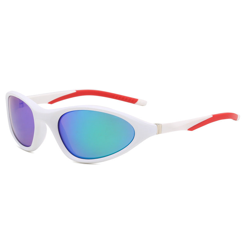 Wholesale PC New Oval Outdoor Sports Sunglasses