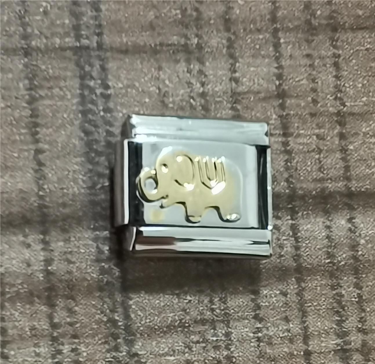 Wholesale Italian Charm Bracelet Crab Butterfly Dragonfly Crown Jewel Stainless Steel Elastic Hand Buckle Accessories Charms