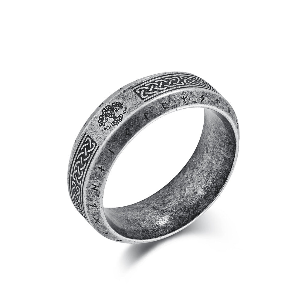 Wholesale Tree of Life Stainless Steel Ring