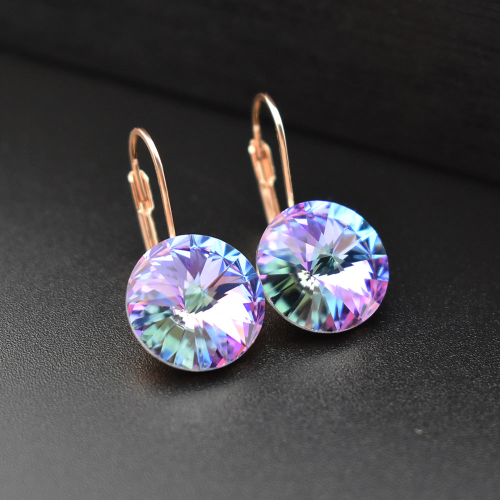 Wholesale Multicolor crystal earrings