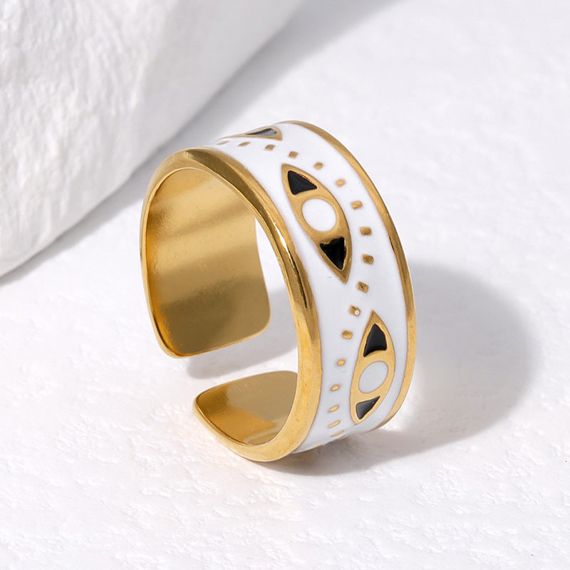 Wholesale Open-Style Stainless Steel Ring — Minimalist &  Understated Design ( Non-Fading)