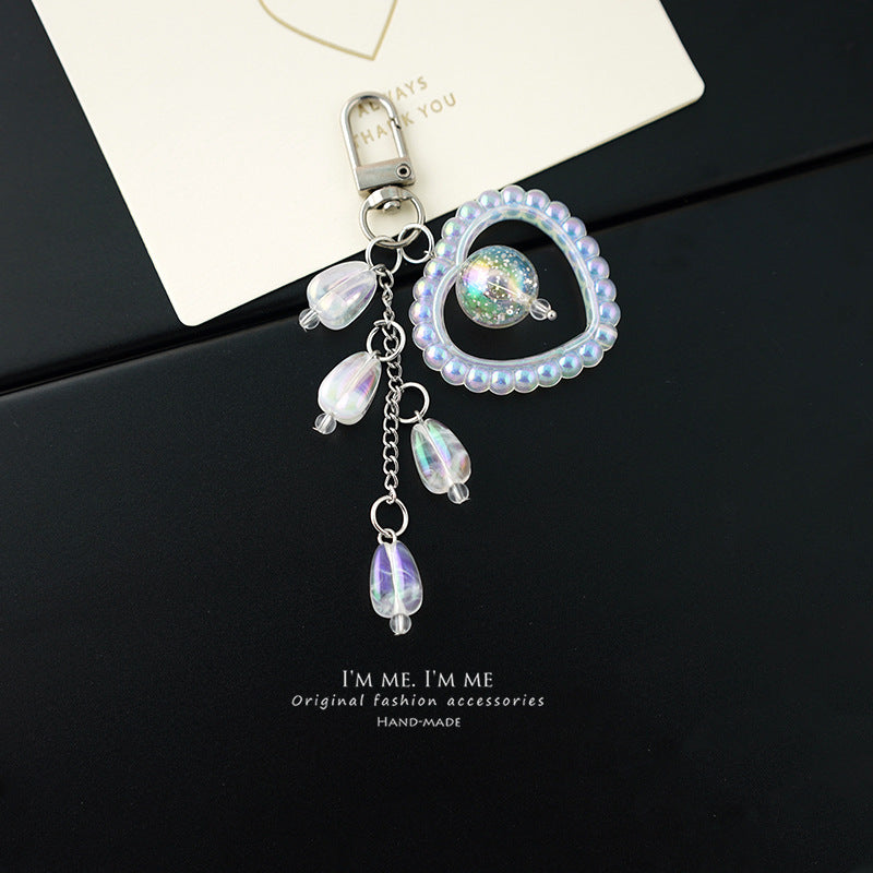 Wholesale Acrylic Laser Love Keychains