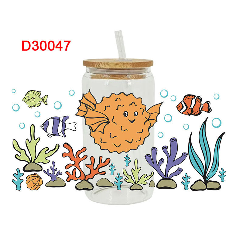 Wholesale UV Transfer Paste Glass Crystal Label Crystal Paste 16OZ UV DTF WRAPS