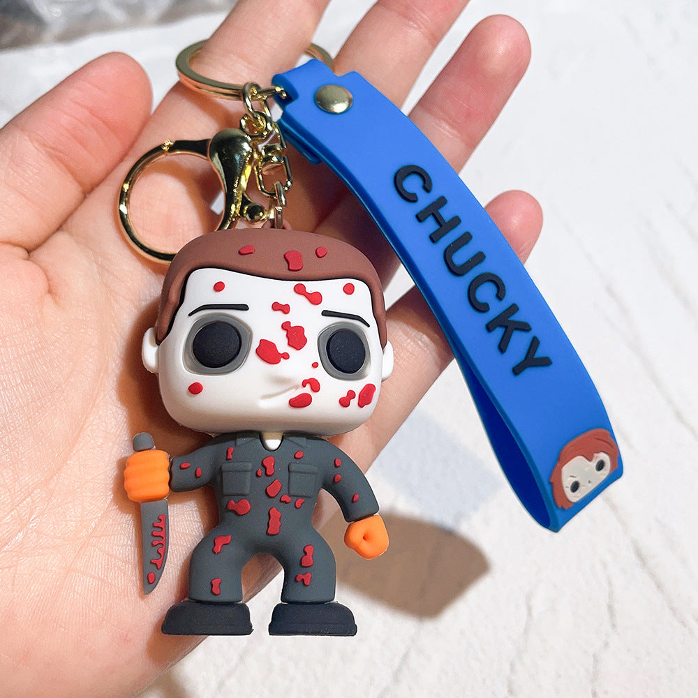Wholesale Ghost Baby Bride Doll Clown Back Soul Keychains OLY Exclusive