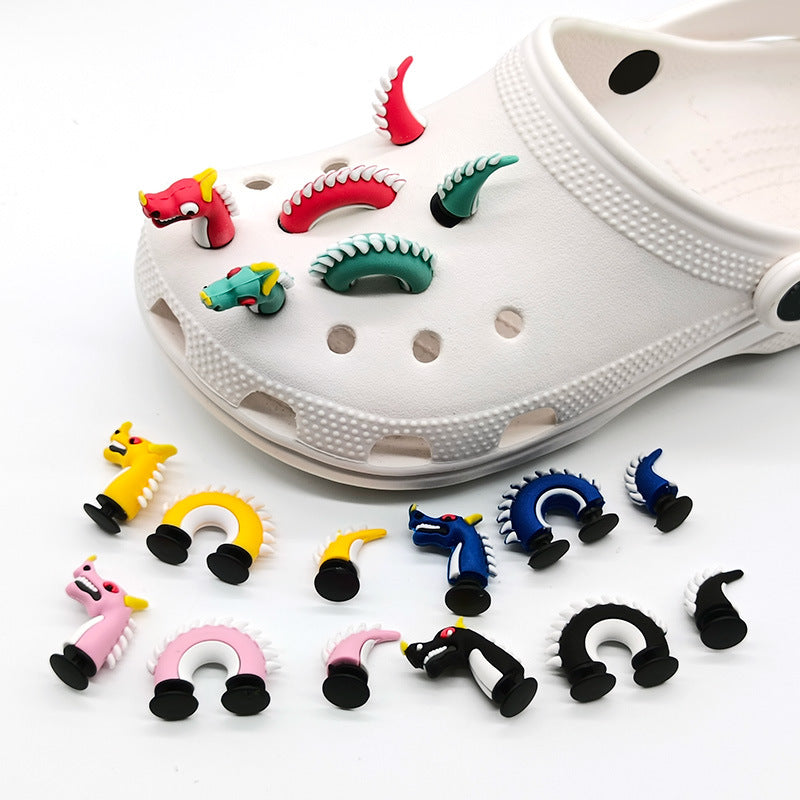 Wholesale three-dimensional shoes flower shoe buckle hole shoes accessories decoration buckle