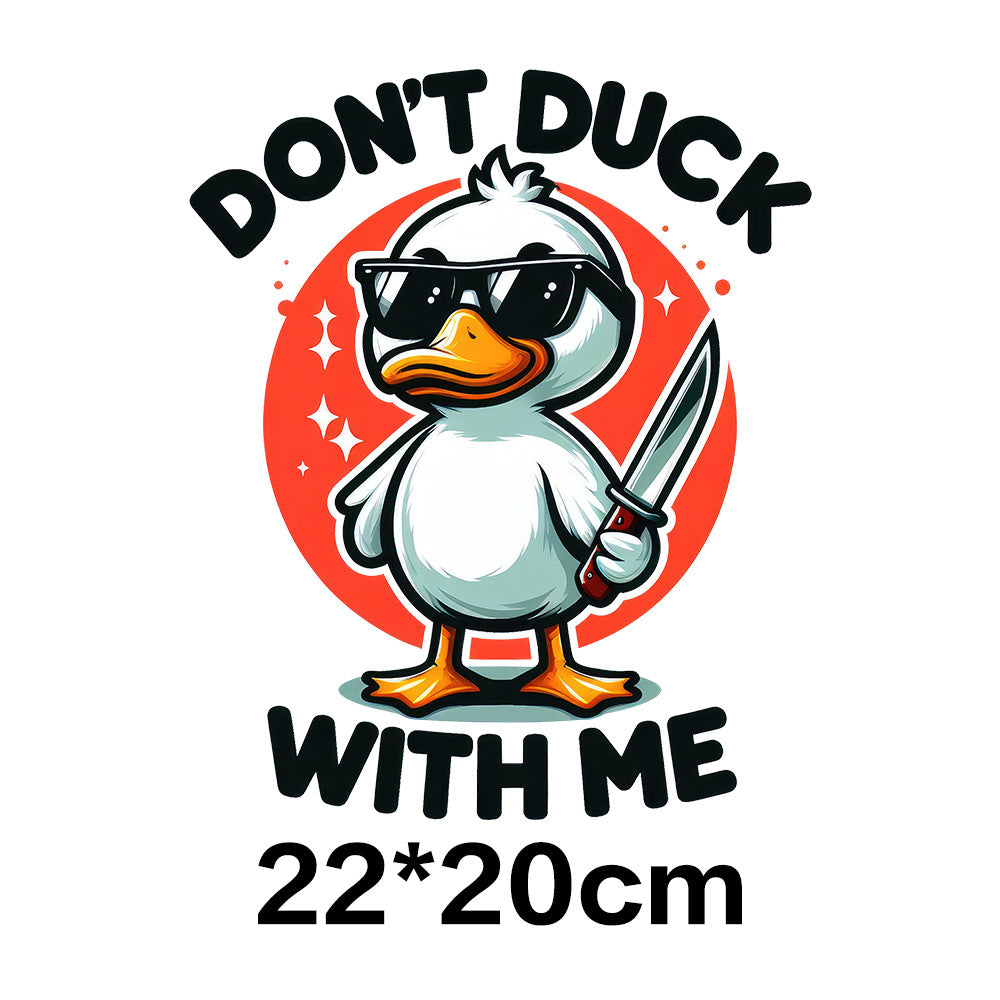 Wholesale 10pcs Various styles of ducklings UV DTF Ready to Press Transfers Wraps