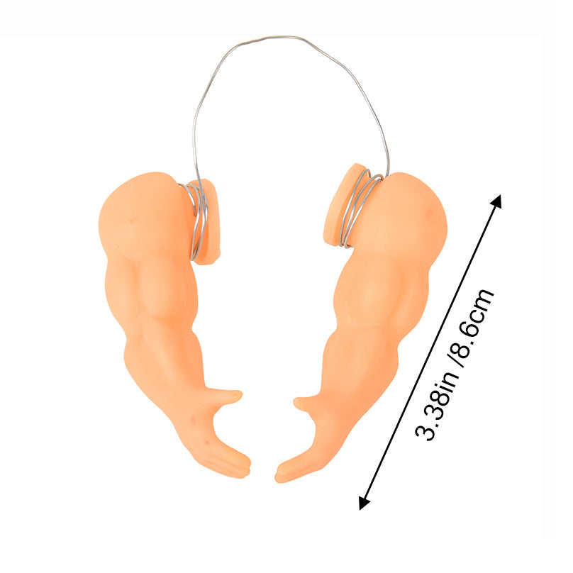 Wholesale  Chicken Arm Toy Dinosaur Hand Muscle Arm Pet Cole Duck  Pet Toy