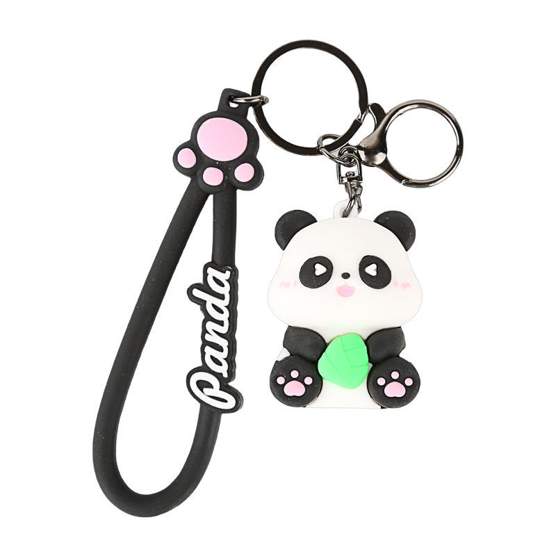 Wholesale Cartoon Horse Panda Keychain