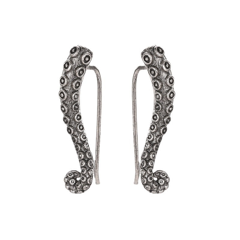 Wholesale Octopus Tentacles Alloy Earrings