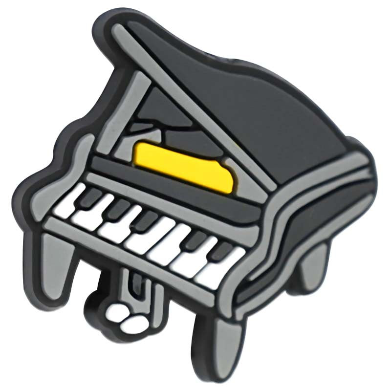 Wholesale Random100pcs Music Series Cartoon   PVC Soft Rubber Plastic Focal Beads