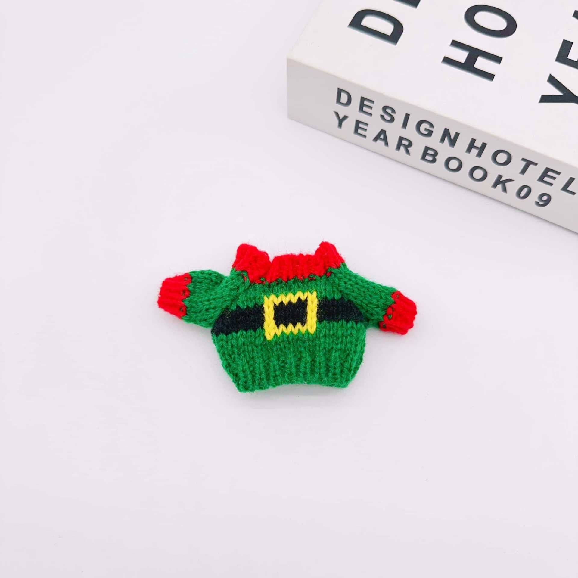 Wholesale Creative Cotton Sweater Doll Accessories Little Clothes for Cotton Dolls Dog Leader Costume Toy Series Life Category
