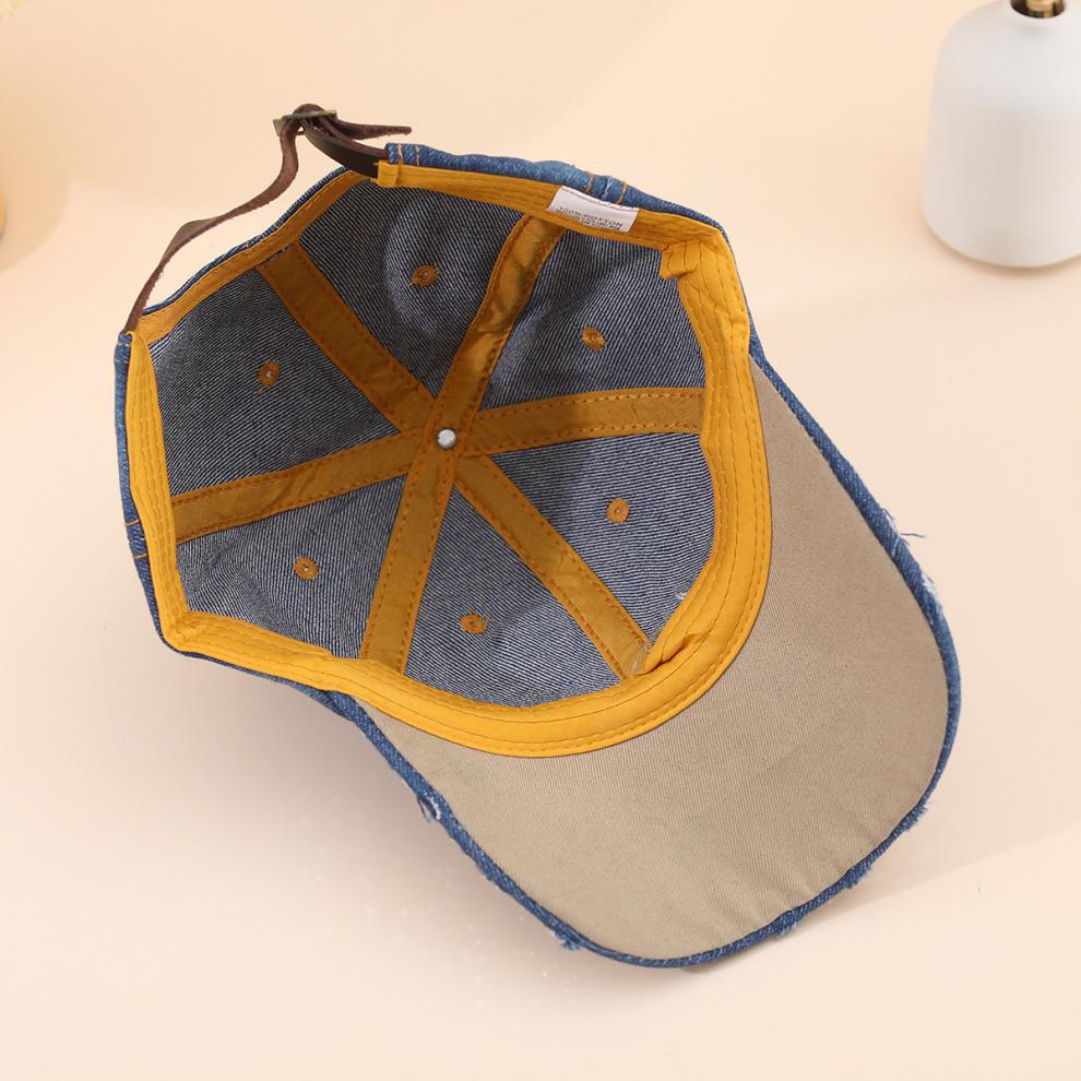 Wholesale Ladies Baseball Cap Outdoor Sports Casual Diamond Set Old Son Personalized Letter Cowboy Hat