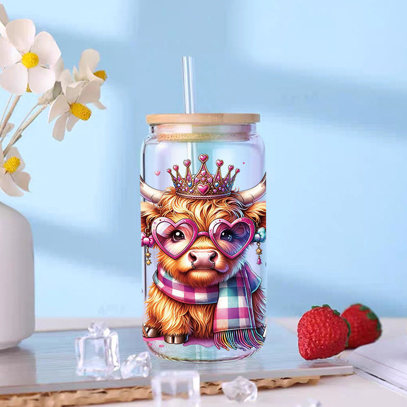 Wholesale UV Transfer Paste Glass Crystal Label Crystal Paste 16OZ UV DTF WRAPS