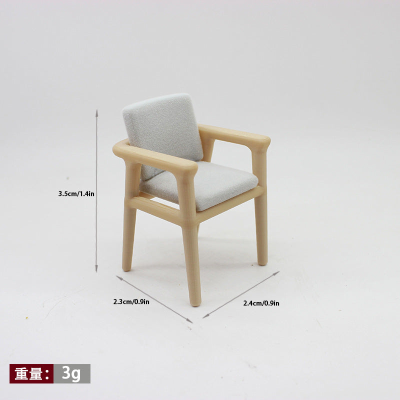 Wholesale Mini dollhouse decorations dining tables  chairs Doll Accessories