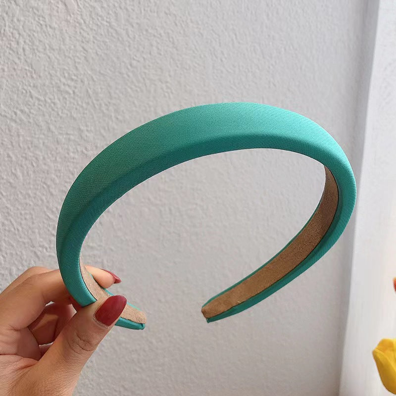 Wholesale Small Fresh Sponge Heightening Colorful Headband