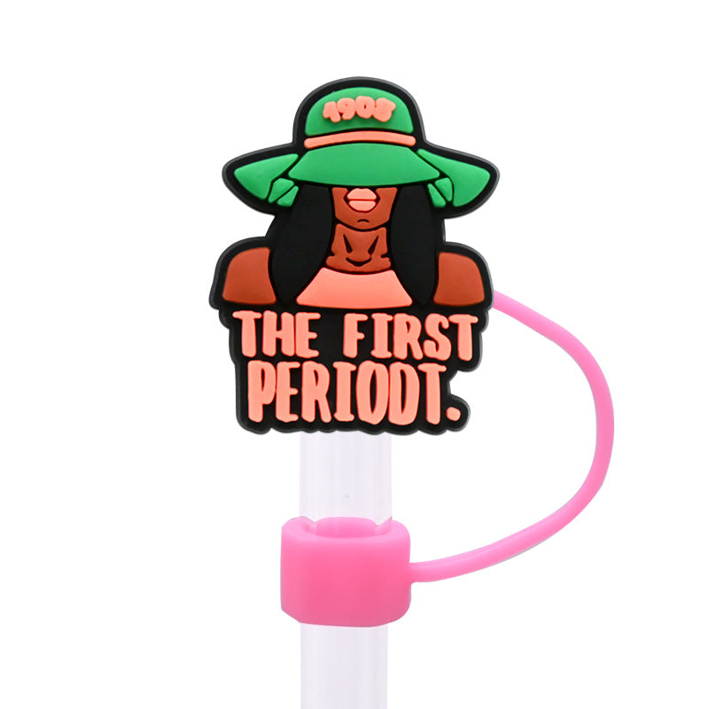 Wholesale Random 100pcs 10MM pink dust plug straw h accessories