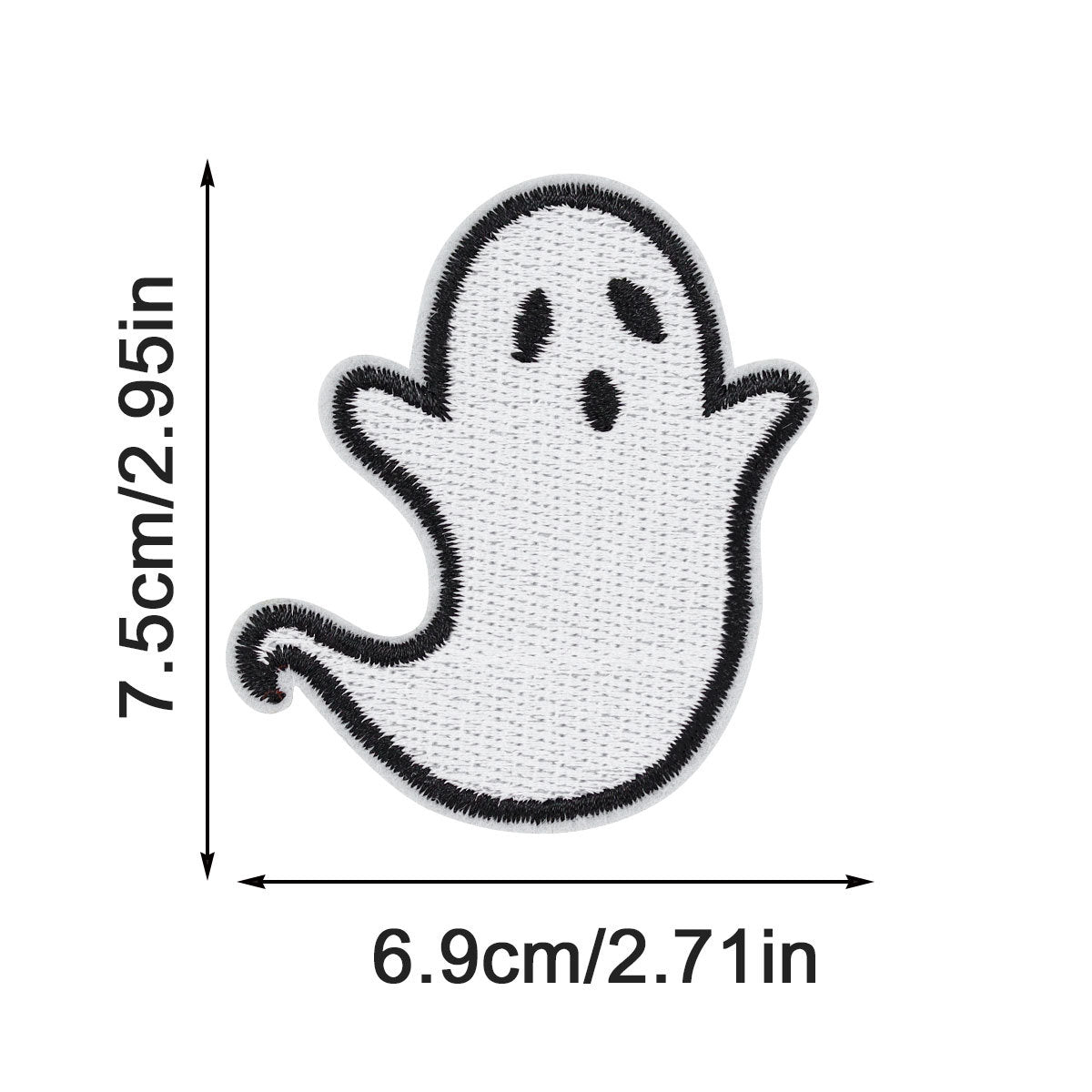 Wholesale  2pcs/pack Embroidered Fabric Hot Melt Adhesive Patches