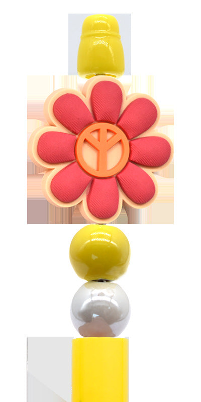 Wholesale 100pcs Diy Cartoon Pvc Soft Glue Beads