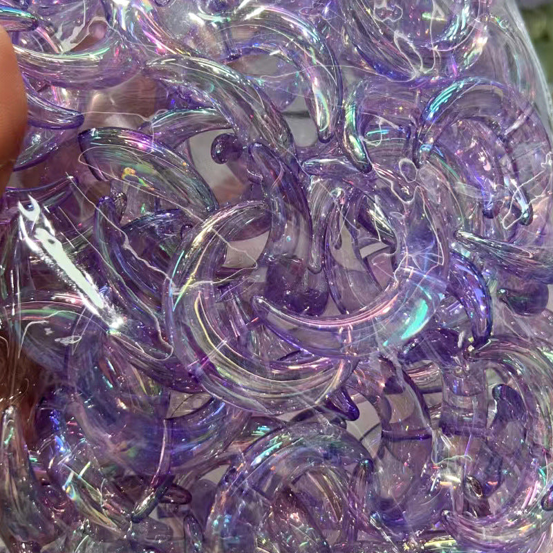 Wholesale   5pcs/psck  Moon Beads  Acrylic Beads