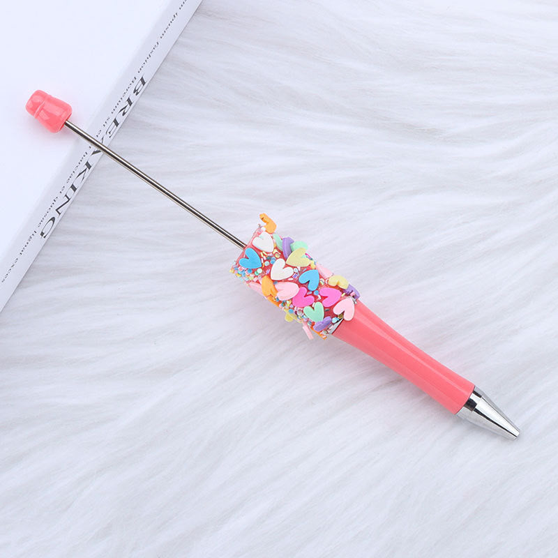 Wholesale DIY Love Beaded Pen Beaded Ballpoint Pen