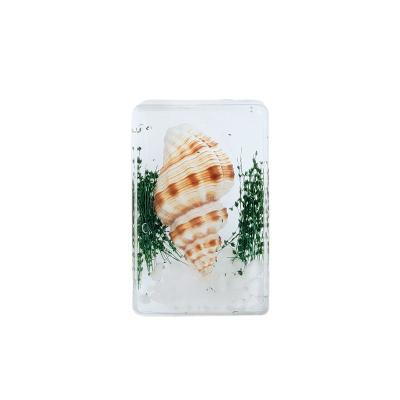 Wholesale 6pcs Creative Resin Crafts Conch Ornaments
