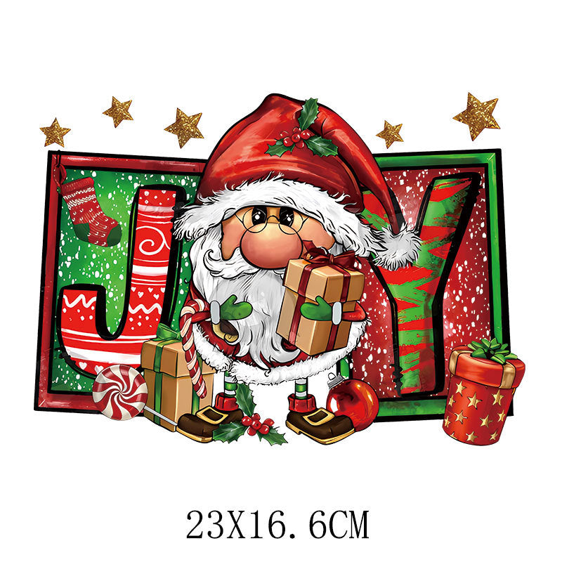 Wholesale Christmas heat transfer stickers   UV DTF Ready to Press Transfers Wraps