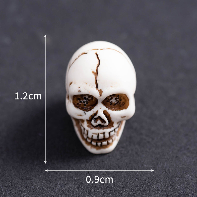 Wholesale Resin  Skull Mummy Figurine European Style Desk Ornament Everyday Use Gift Resale